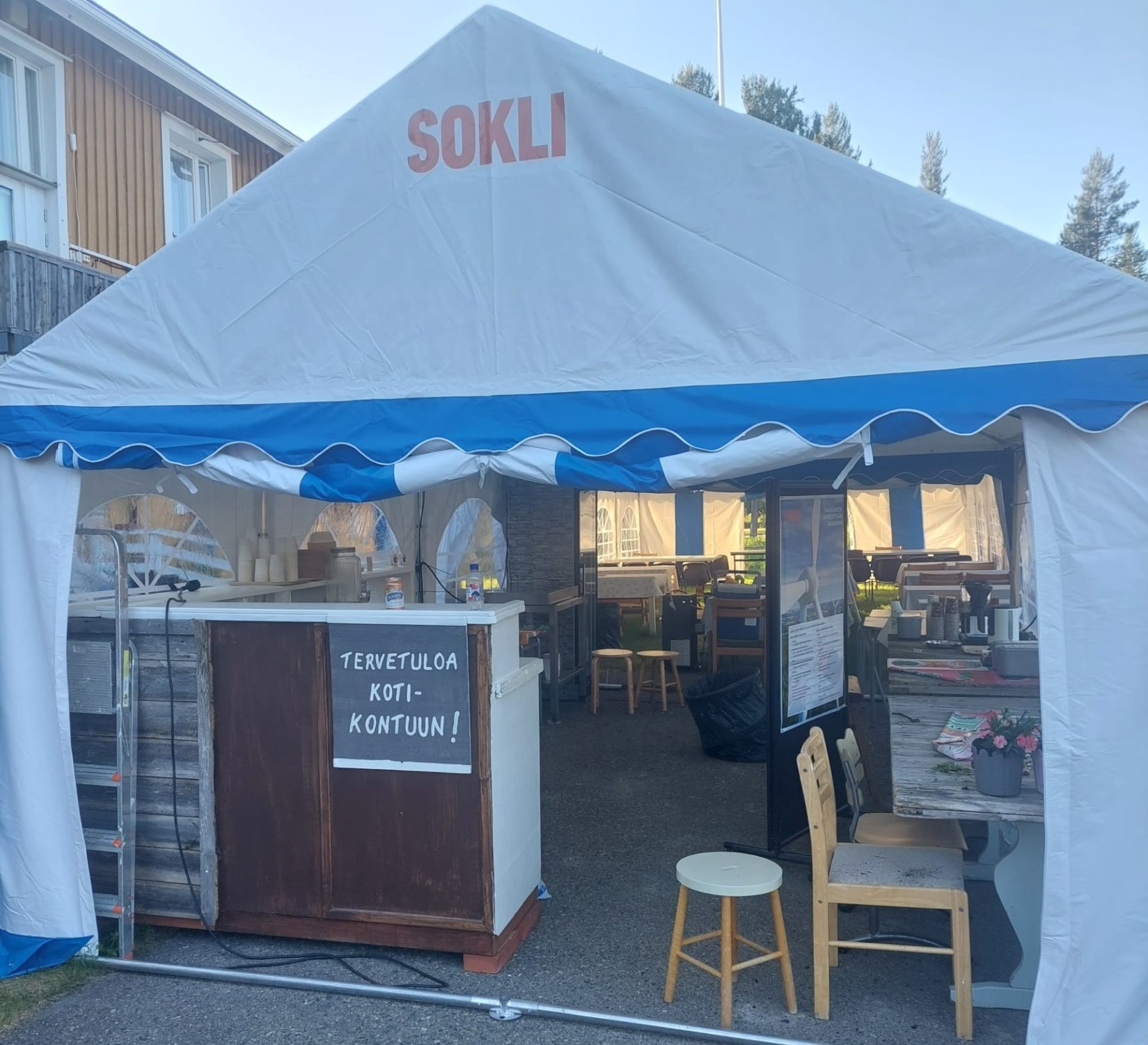 Kotikontu Oy:n juhlateltta