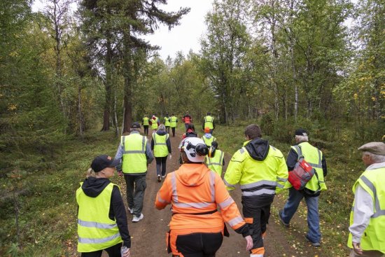 People in the forest