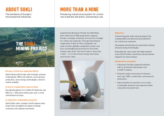 Sokli - More than a Mine brochure