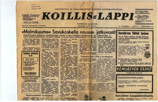 19.3.1968 Koillis-Lappi